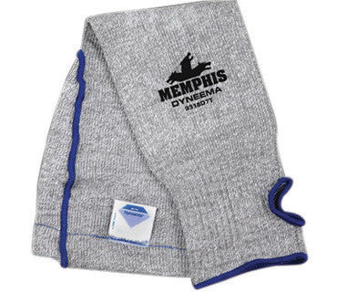 Memphis Glove Gray 18" 10 Gauge Dyneema Cut Resistant Sleeve-eSafety Supplies, Inc
