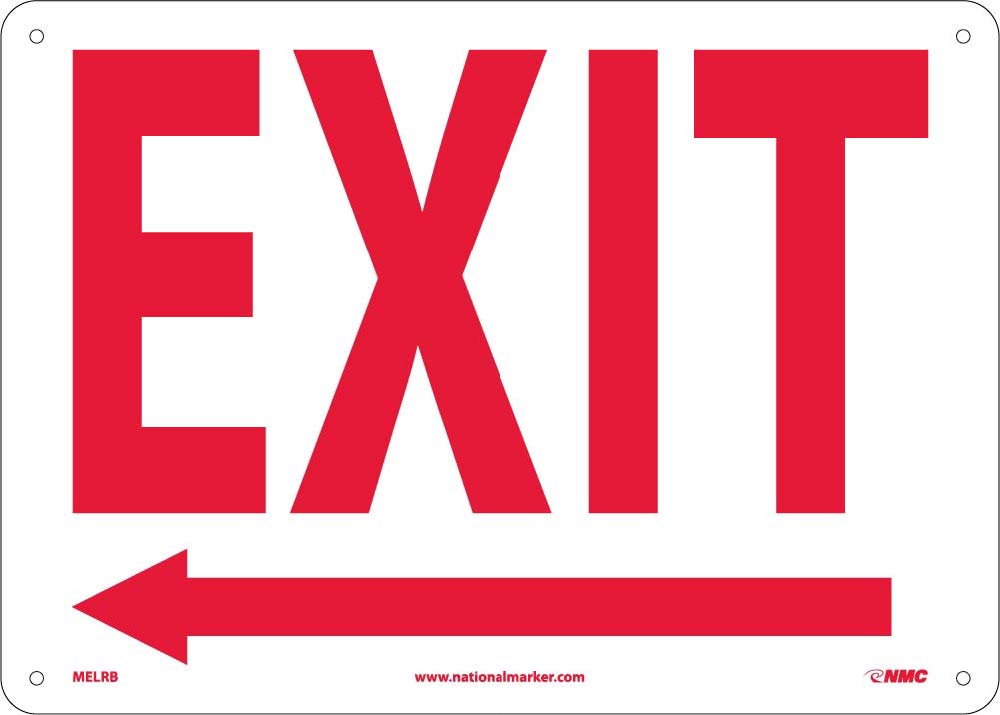 Exit Sign-eSafety Supplies, Inc