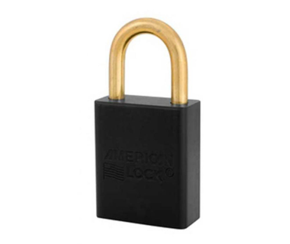 Black 1 Anodized Alum Lock Keyed Alike-eSafety Supplies, Inc