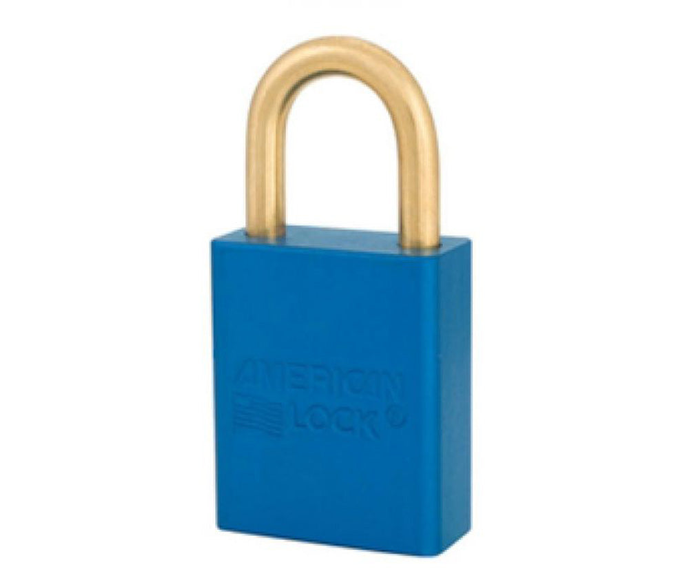 Blue 1 Anodized Alum Lock Keyed Alike-eSafety Supplies, Inc