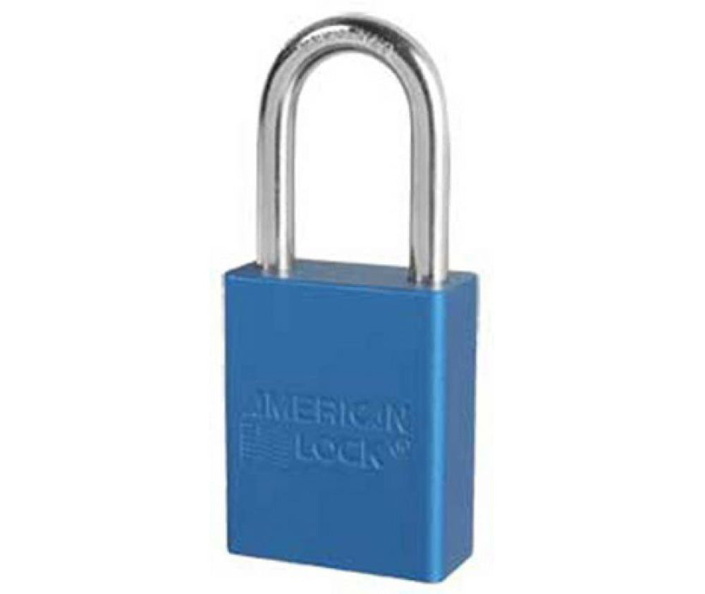 Blue 1.5 Anodized Alum Lock Keyed Alike-eSafety Supplies, Inc