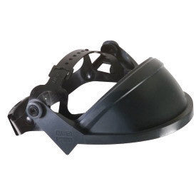 MSA Black HDPE General Purpose Headgear With Ratchet Suspension And 7 Point Crown Adjustment For Use With V-Gard Visors-eSafety Supplies, Inc