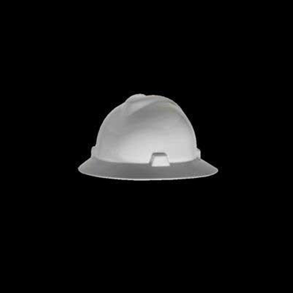 MSA V-Gard Full Brim Hard Hat With Fas-Trac Suspension-eSafety Supplies, Inc