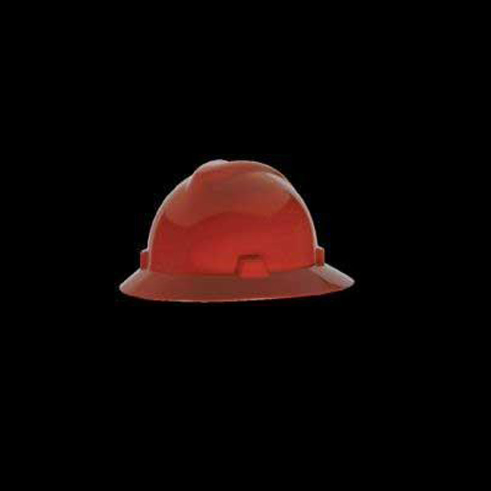 MSA V-Gard Full Brim Hard Hat With Fas-Trac Suspension-eSafety Supplies, Inc