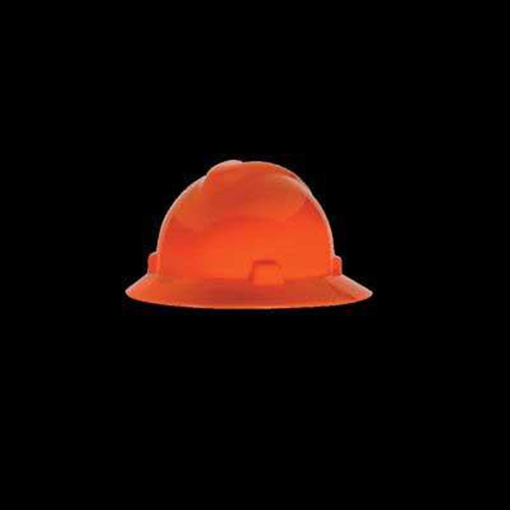 MSA V-Gard Full Brim Hard Hat With Fas-Trac Suspension-eSafety Supplies, Inc