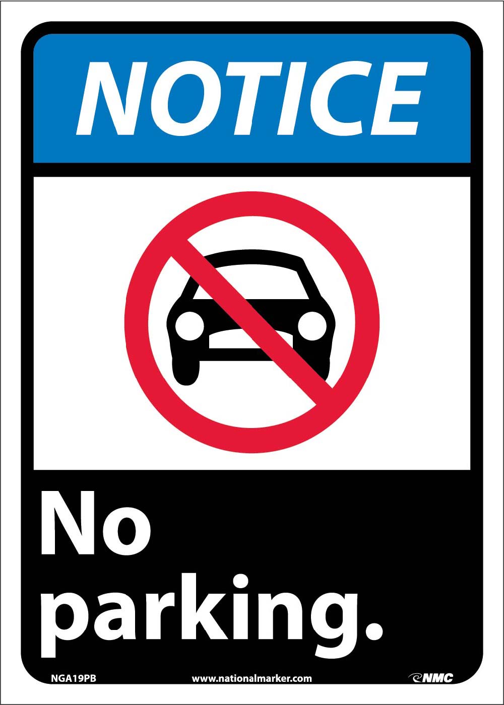 No Parking Sign-eSafety Supplies, Inc