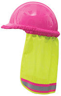 ERB Mesh Neckshield Lime Pink-eSafety Supplies, Inc