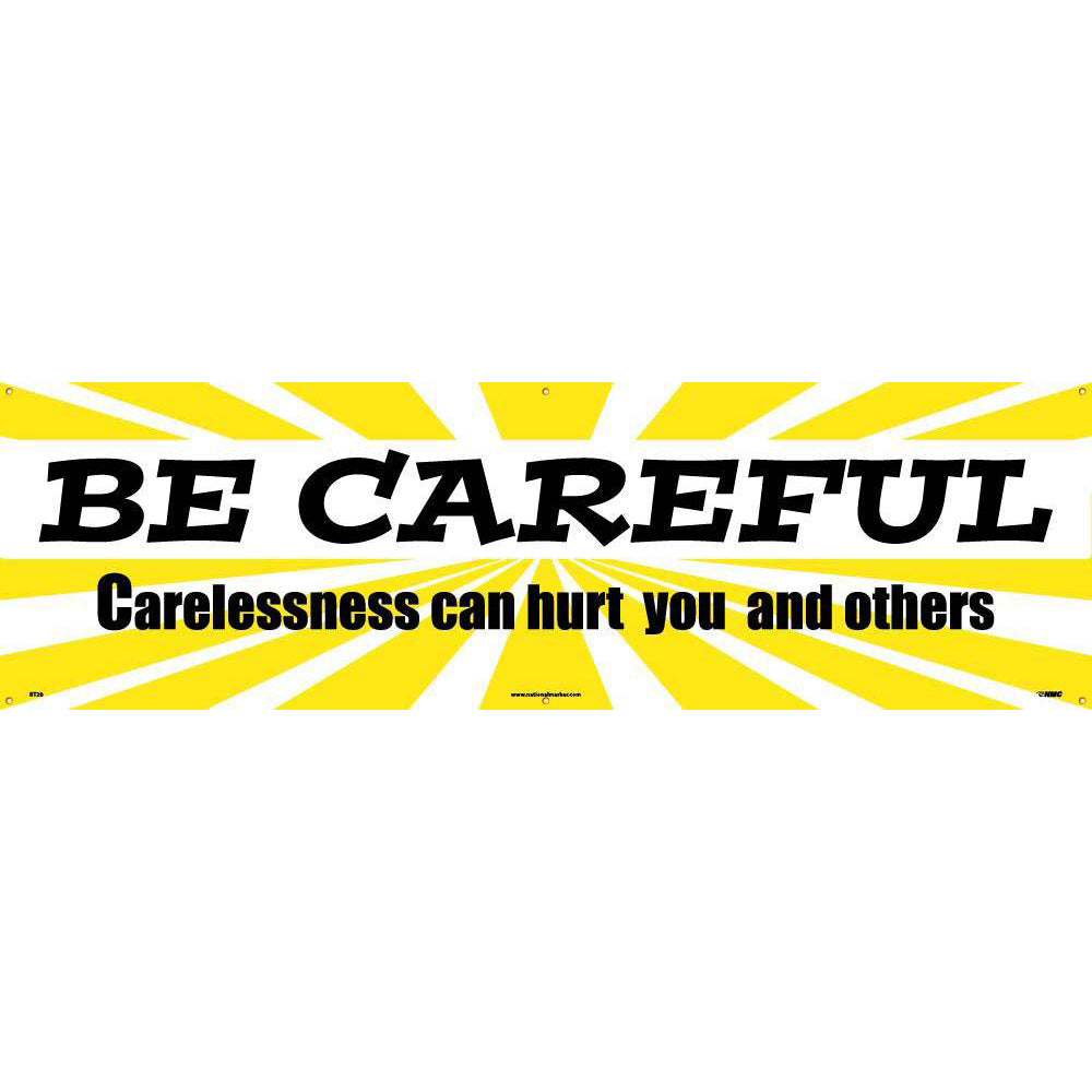 Be Careful Banner-eSafety Supplies, Inc