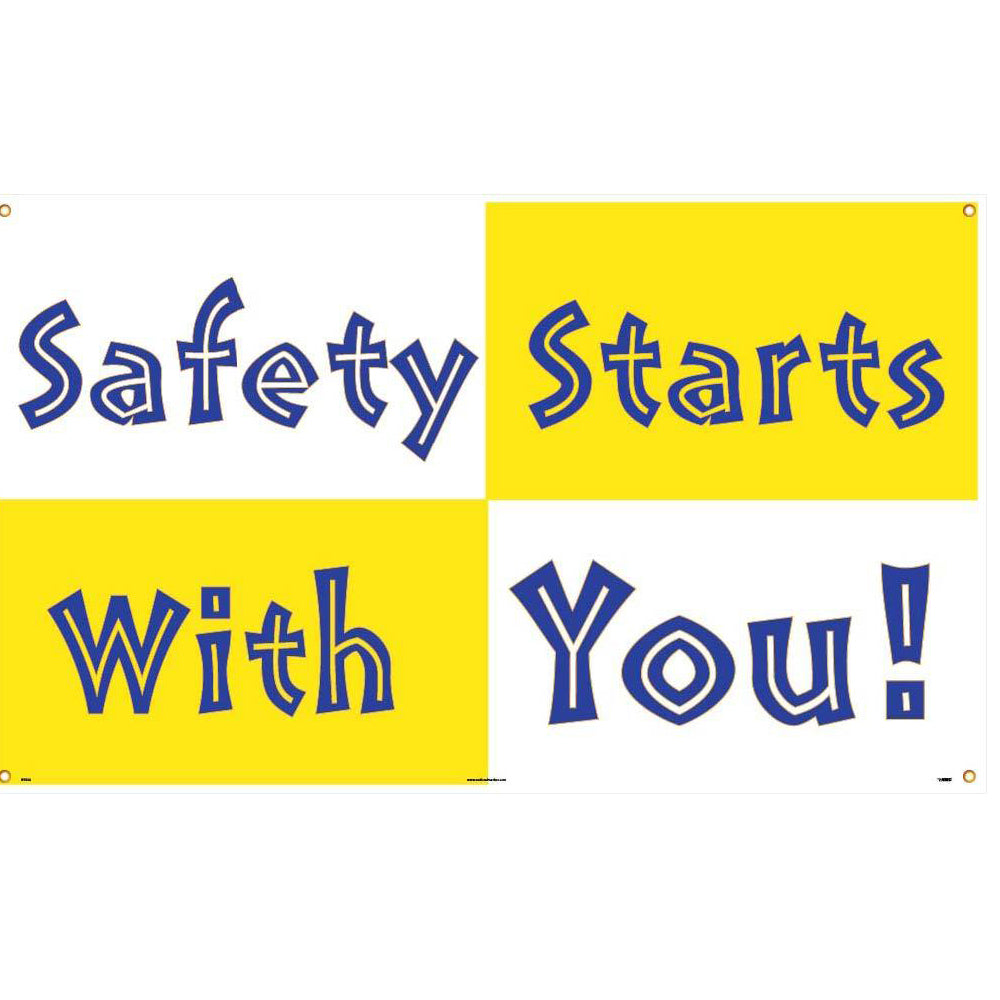 Safety Starts With You Banner-eSafety Supplies, Inc