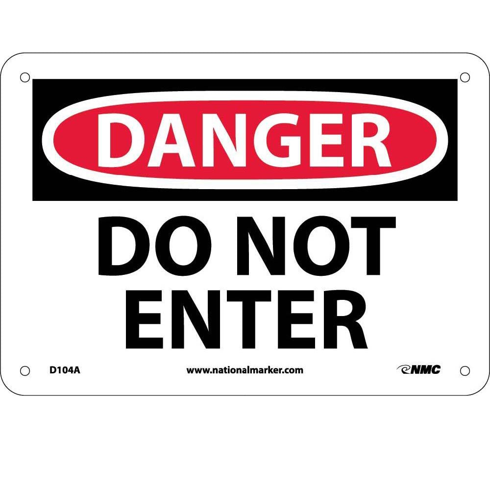 Danger Do Not Enter Sign-eSafety Supplies, Inc