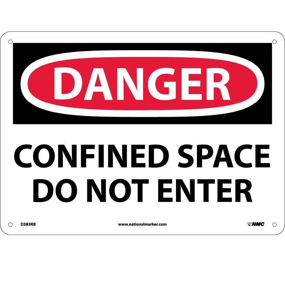 Danger Confined Space Do Not Enter Sign-eSafety Supplies, Inc