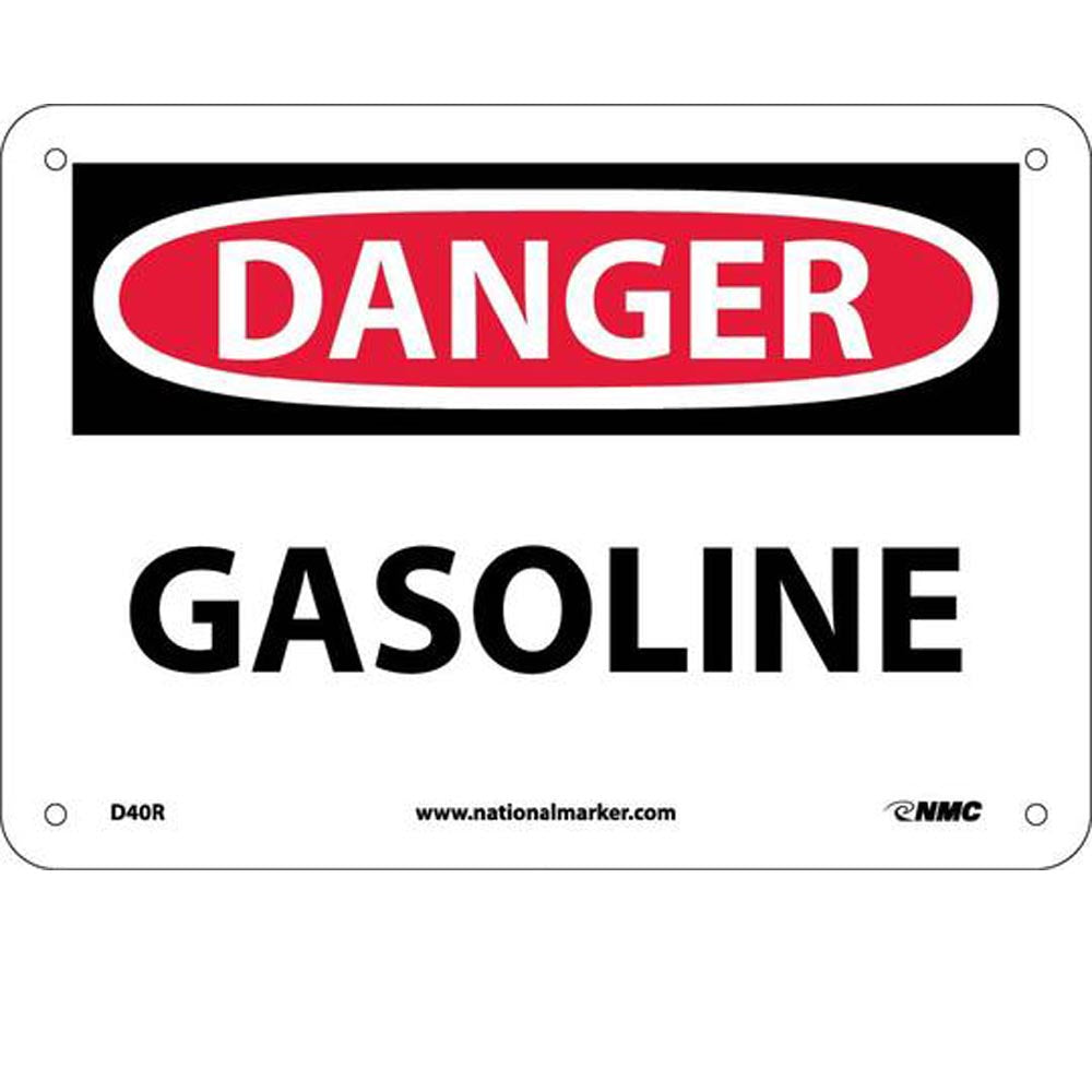 Danger Gasoline Sign-eSafety Supplies, Inc