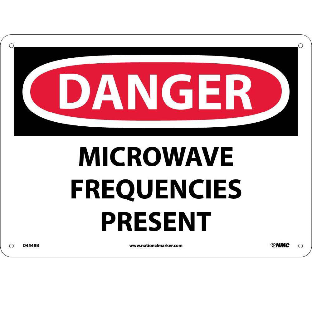 Microwave Frequencies Present Sign-eSafety Supplies, Inc