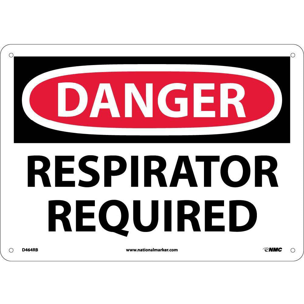 Danger Respirator Required Sign-eSafety Supplies, Inc