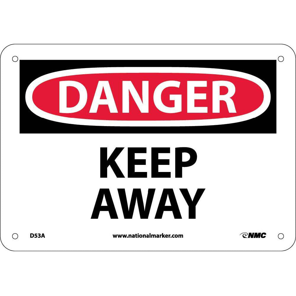 Danger Keep Away Sign-eSafety Supplies, Inc
