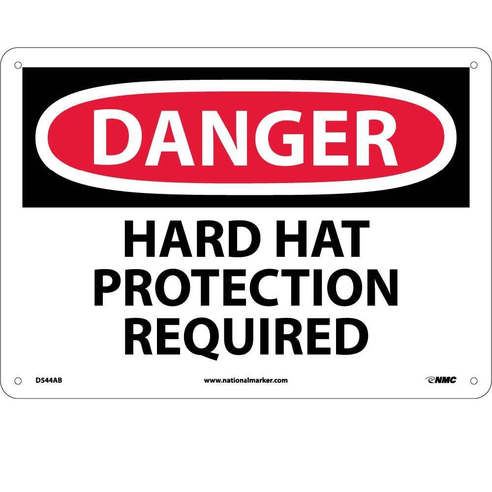 Hard Hat Protection Required Sign-eSafety Supplies, Inc