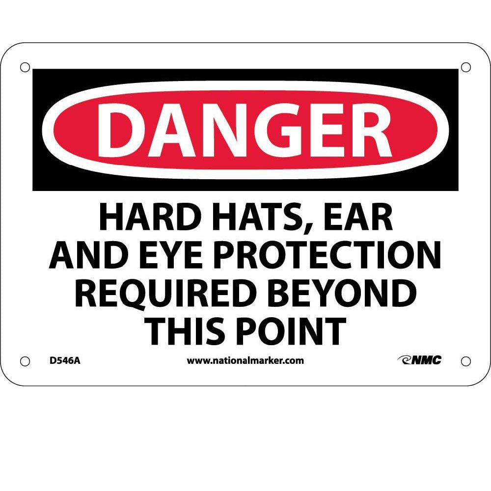 Danger Multi Protection Required Sign