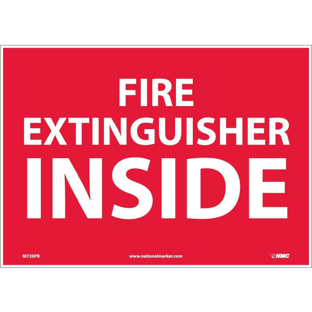 Fire Extinguisher Inside Sign-eSafety Supplies, Inc