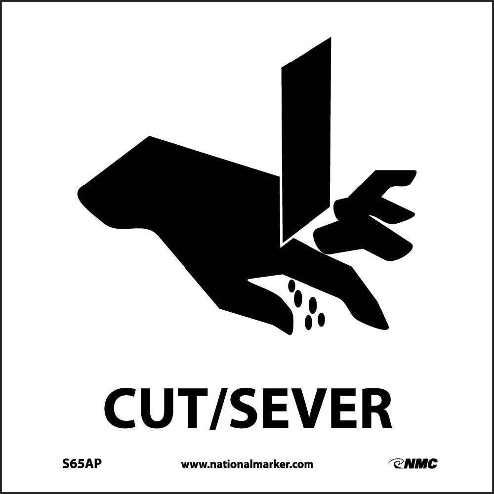 Cut/Sever Label - 5 Pack-eSafety Supplies, Inc