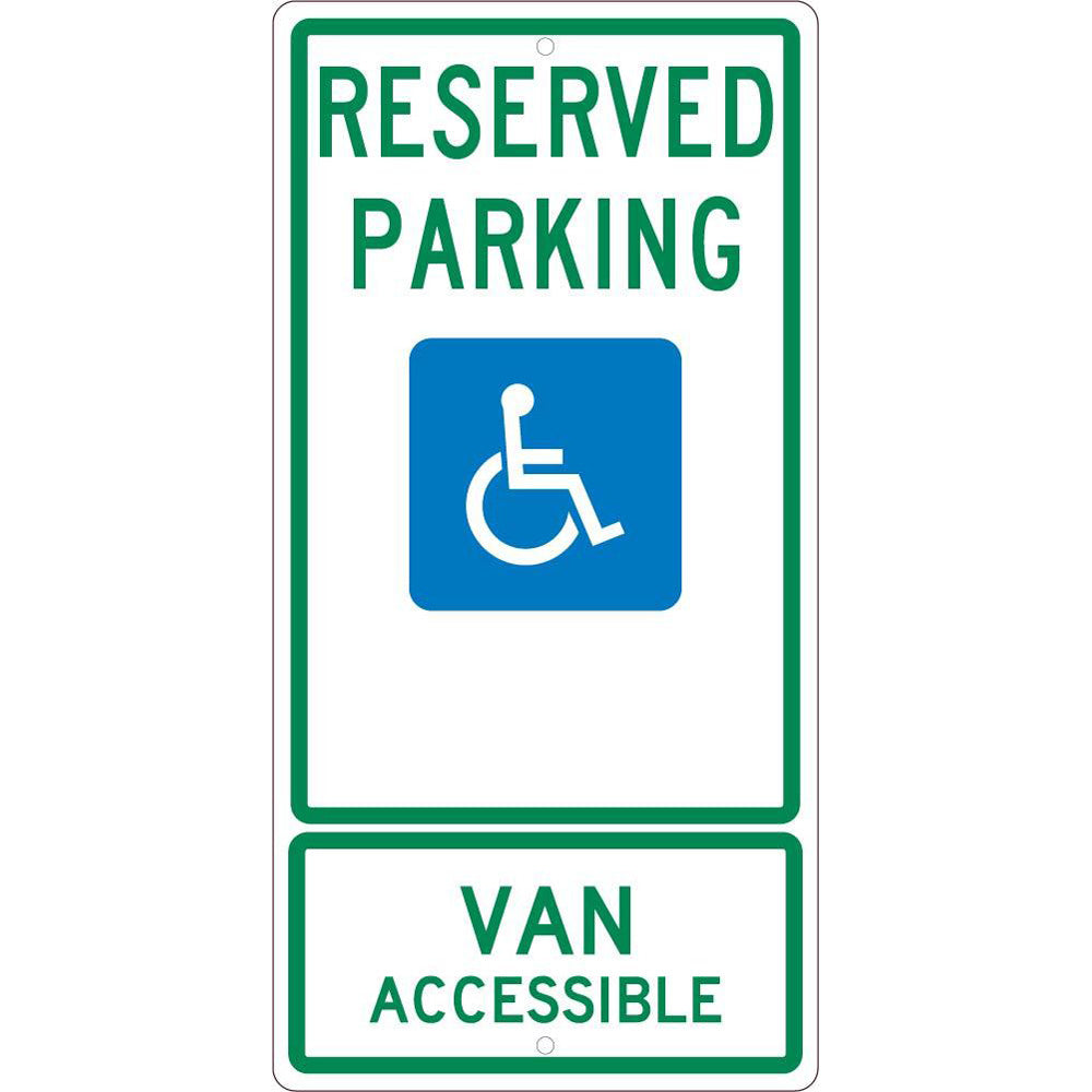 State Handicapped Reserved Parking Sign North Carolina Penalty-eSafety Supplies, Inc