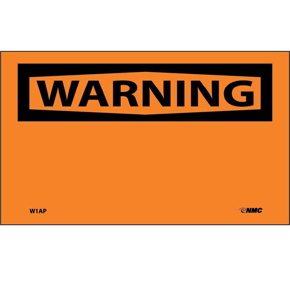 Warning Label - 5 Pack-eSafety Supplies, Inc
