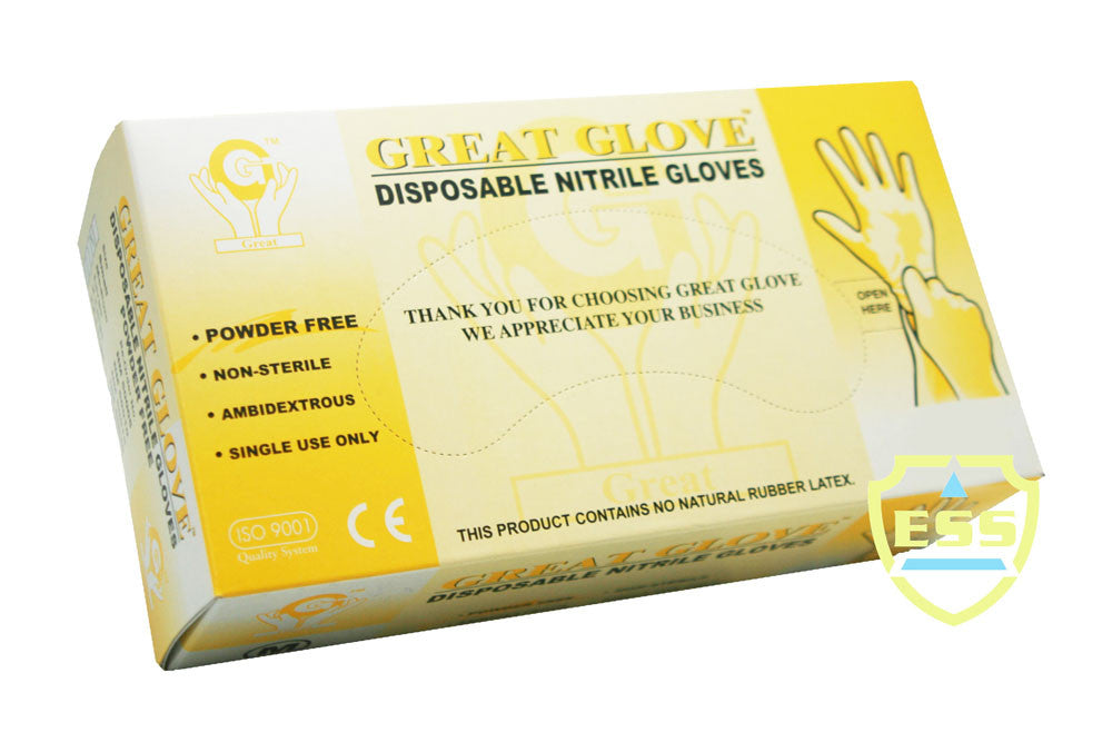 Great Glove - Nitrile Powder-free Gloves - Box-eSafety Supplies, Inc