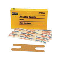 North By Honeywell Latex-Free Woven Knuckle Adhesive Bandage-eSafety Supplies, Inc