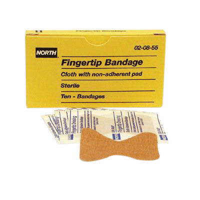 North By Honeywell Latex-Free Woven Fingertip Adhesive Bandage-eSafety Supplies, Inc