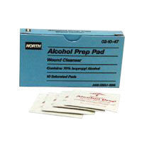 North By Honeywell Alcohol Prep Pad-eSafety Supplies, Inc