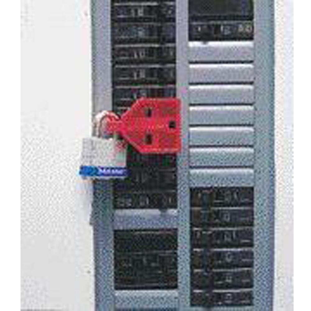 North Red C-Safe Single Pole Circuit Breaker Lockout