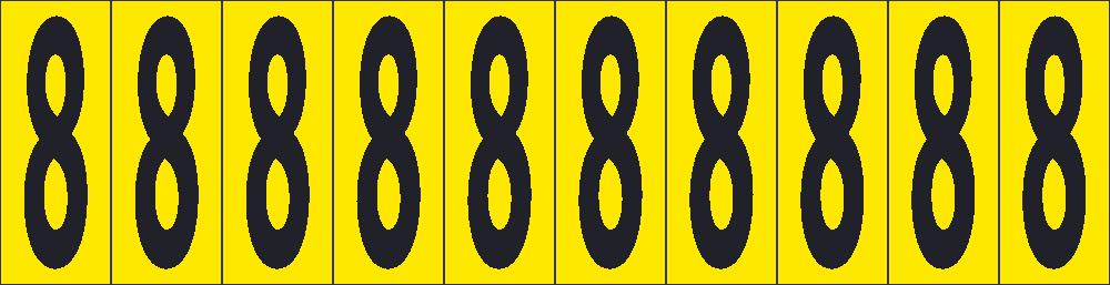 Self-Adhesive Numbers 2"-eSafety Supplies, Inc