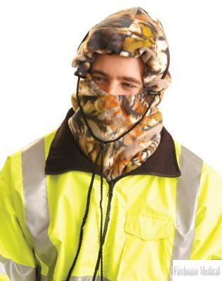 OccuNomix Camouflage 3-IN-1 Fleece Balaclava-eSafety Supplies, Inc