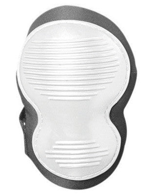 OccuNomix Black And White Classic Deluxe EVA Foam Knee Pad With Hook And Loop Closure And Non-Marring Rubber Cap-eSafety Supplies, Inc