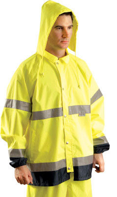 OccuNomix - Yellow Rain Jacket-eSafety Supplies, Inc