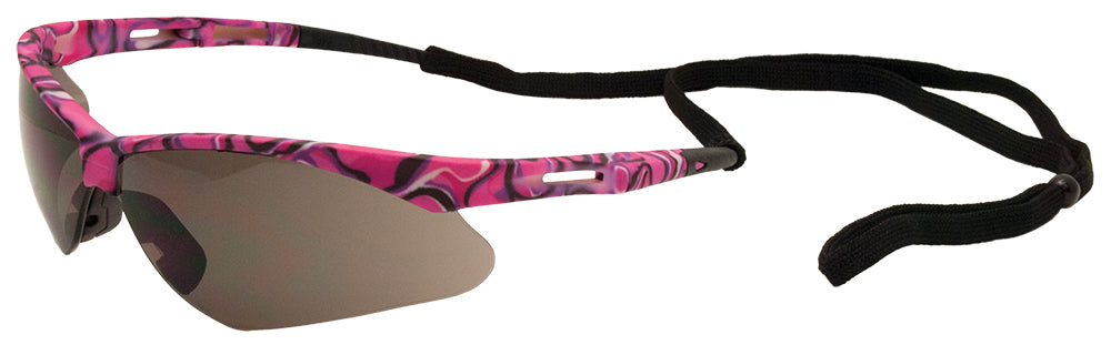 ERB ANNIE PINK CAMO SAFETY GLASSES