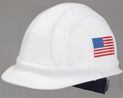 ERB Safety - Omega II American Flag Safety Helmet-eSafety Supplies, Inc