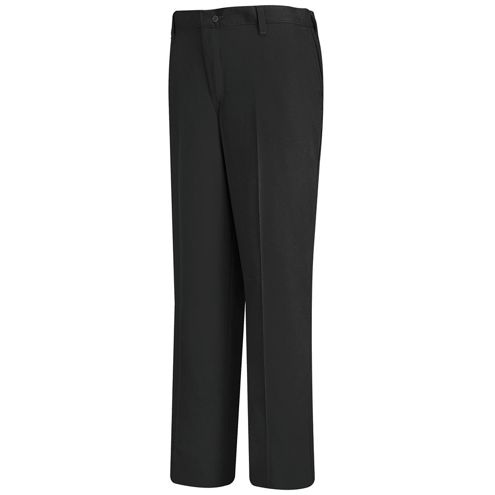 Red Kap Women's Plain Front Cotton Pant PC45 - Black-eSafety Supplies, Inc