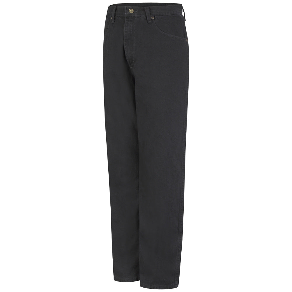 Red Kap Men's Relaxed Fit Jean PD60 - Prewashed Black - Big & Tall-eSafety Supplies, Inc