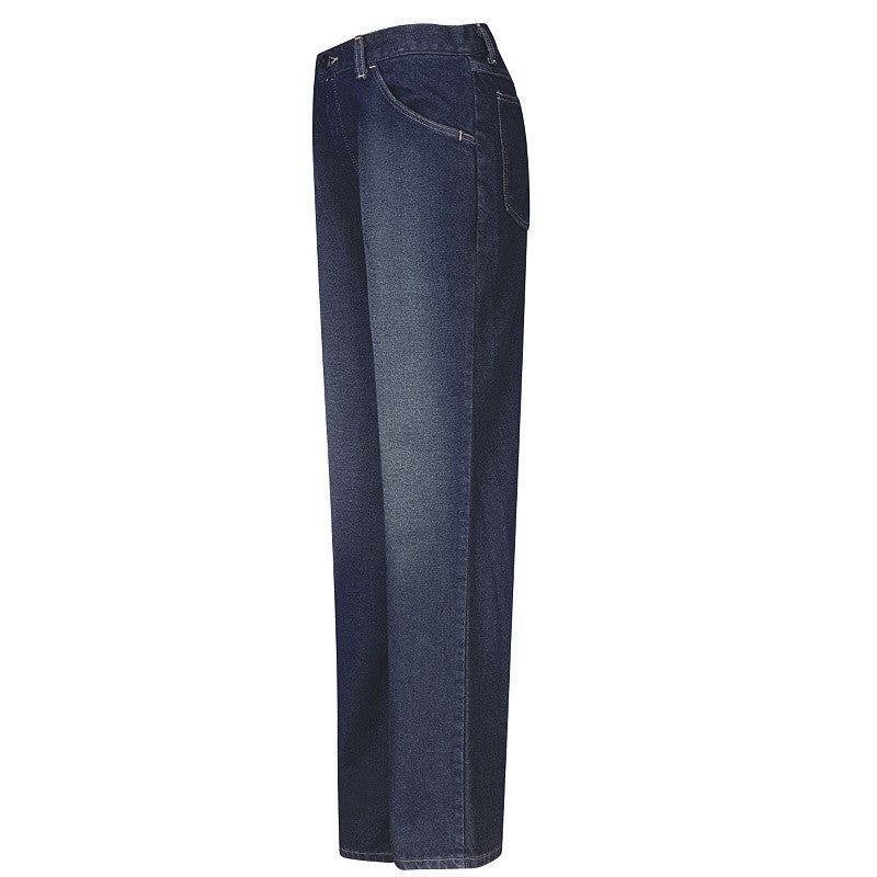 Bulwark - Women's Straight Fit Sanded Denim Jean - EXCEL FR - 12.5 oz.-eSafety Supplies, Inc