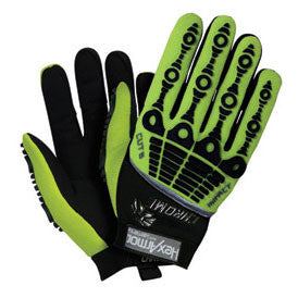 HexArmor Chrome Series Cut 5 Impact Hi-Vis SuperFabric Cut Resistant Gloves-eSafety Supplies, Inc