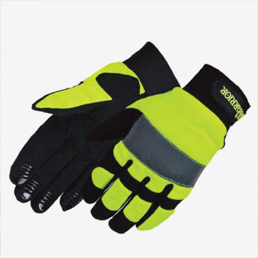 3A Safety - Warrior Mechanic Hi-Viz Glove Size Medium-eSafety Supplies, Inc