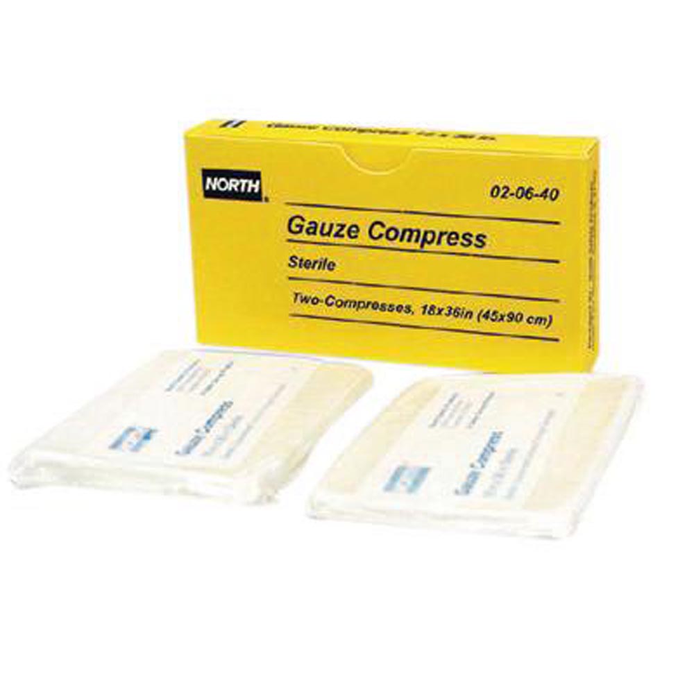 North By Honeywell 18" X 36" Gauze Compress Bandage-eSafety Supplies, Inc