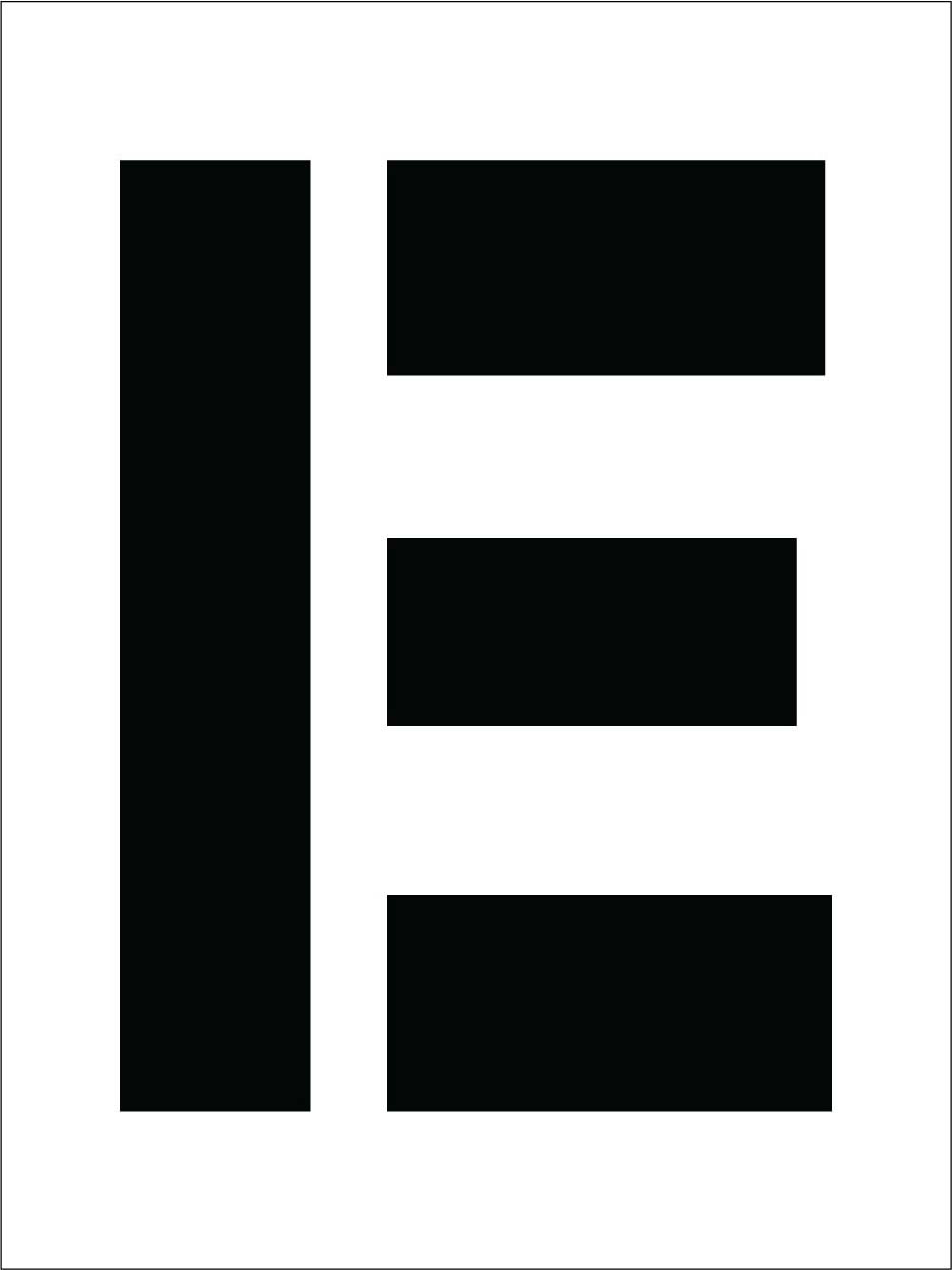Individual Character Stencil 12" Number Set-eSafety Supplies, Inc