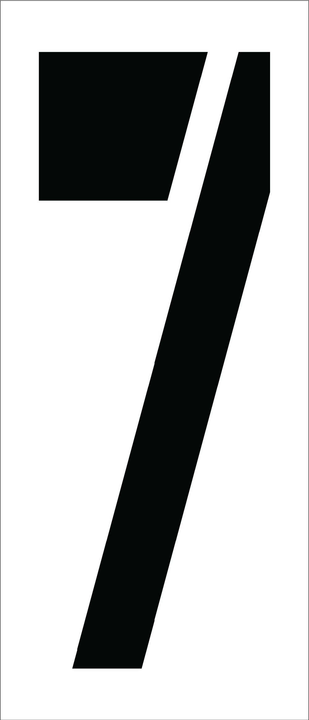 Individual Character Stencil 24" Number Set-eSafety Supplies, Inc