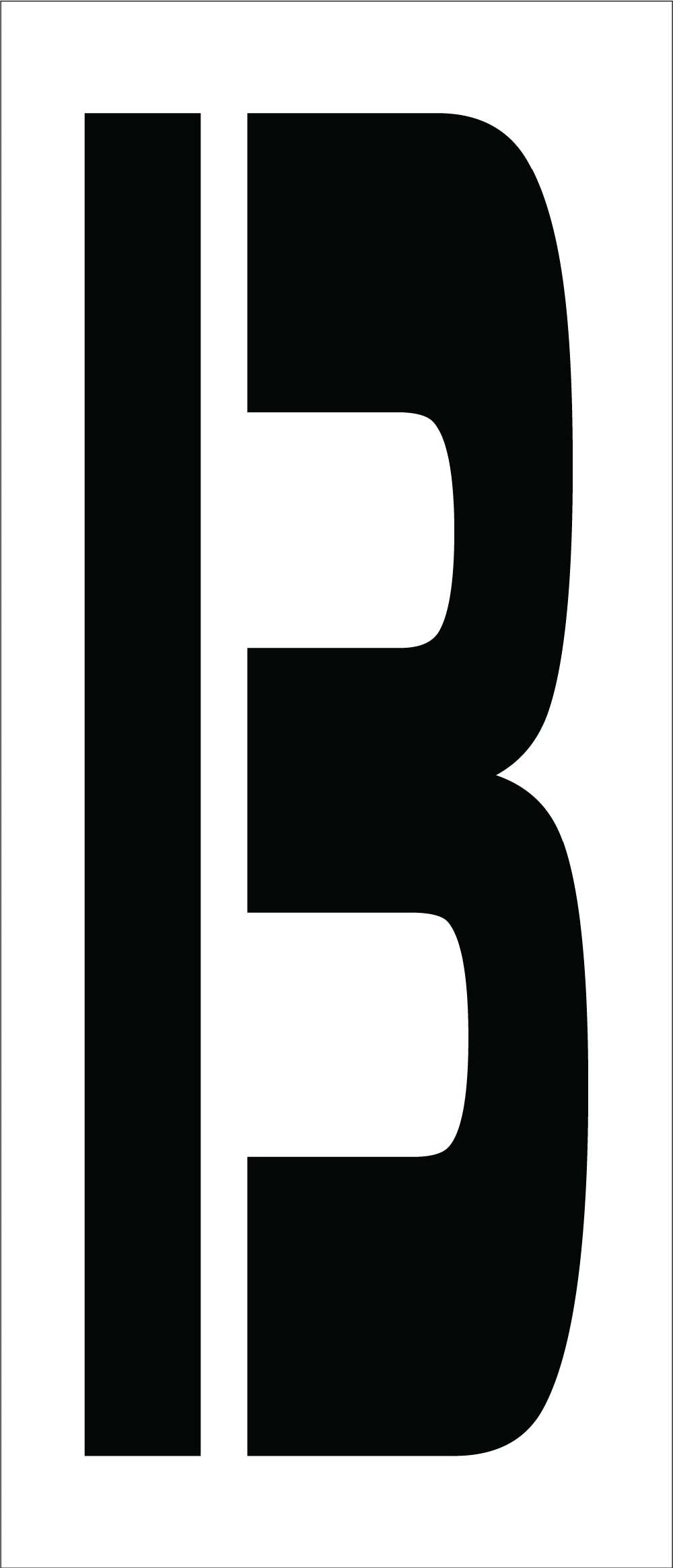 Individual Character Stencil 24" Number Set-eSafety Supplies, Inc