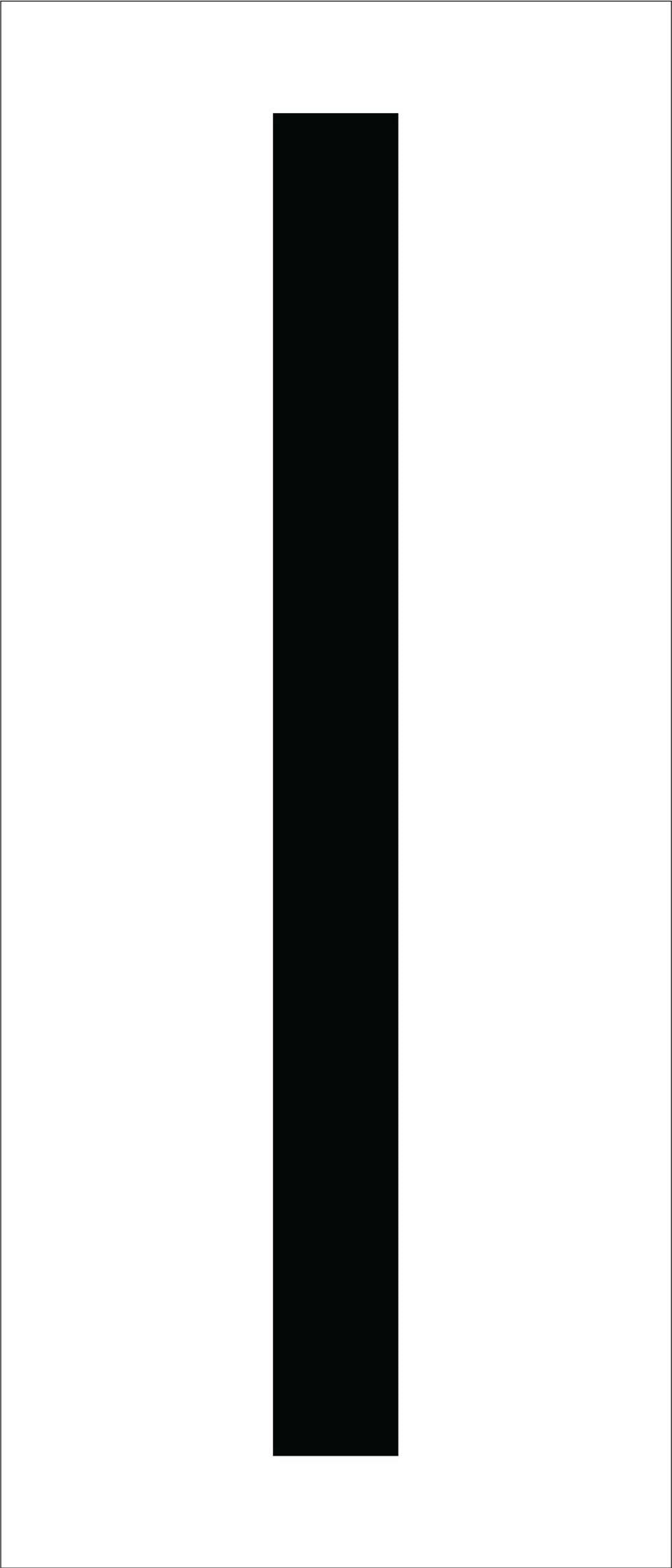 Individual Character Stencil 24" Number Set-eSafety Supplies, Inc