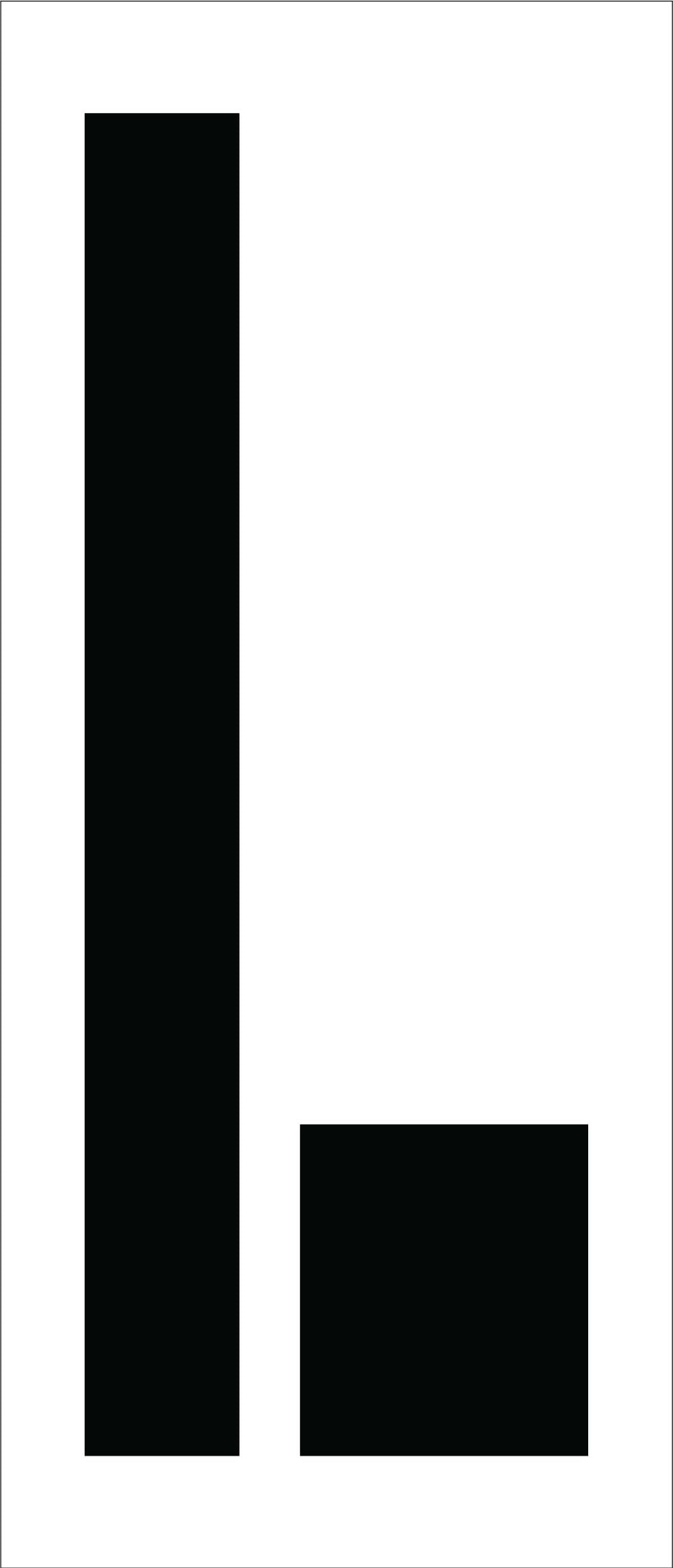 Individual Character Stencil 24" Number Set-eSafety Supplies, Inc