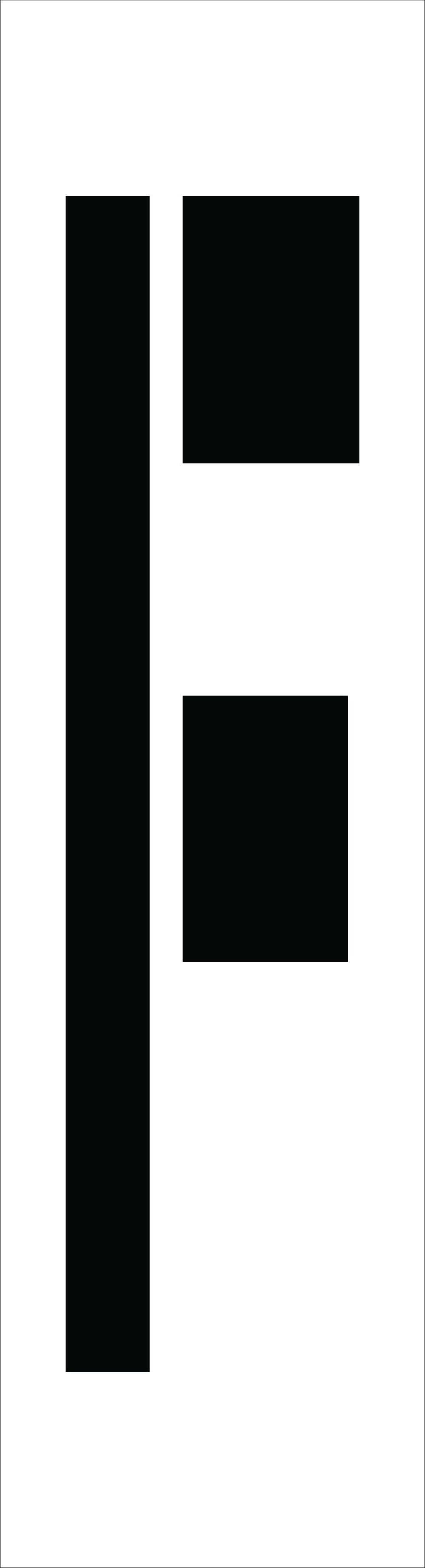 Individual Character Stencil 36" Number Set-eSafety Supplies, Inc