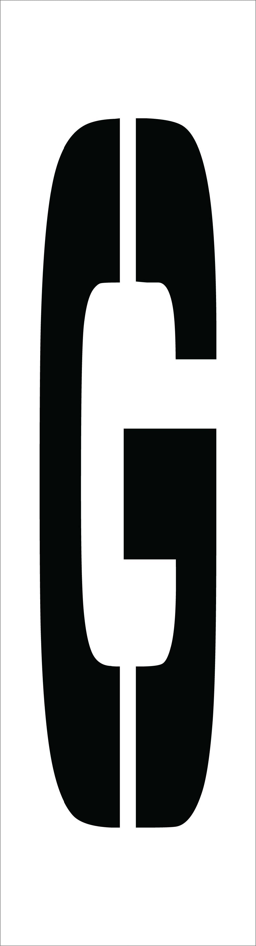Individual Character Stencil 36" Number Set-eSafety Supplies, Inc