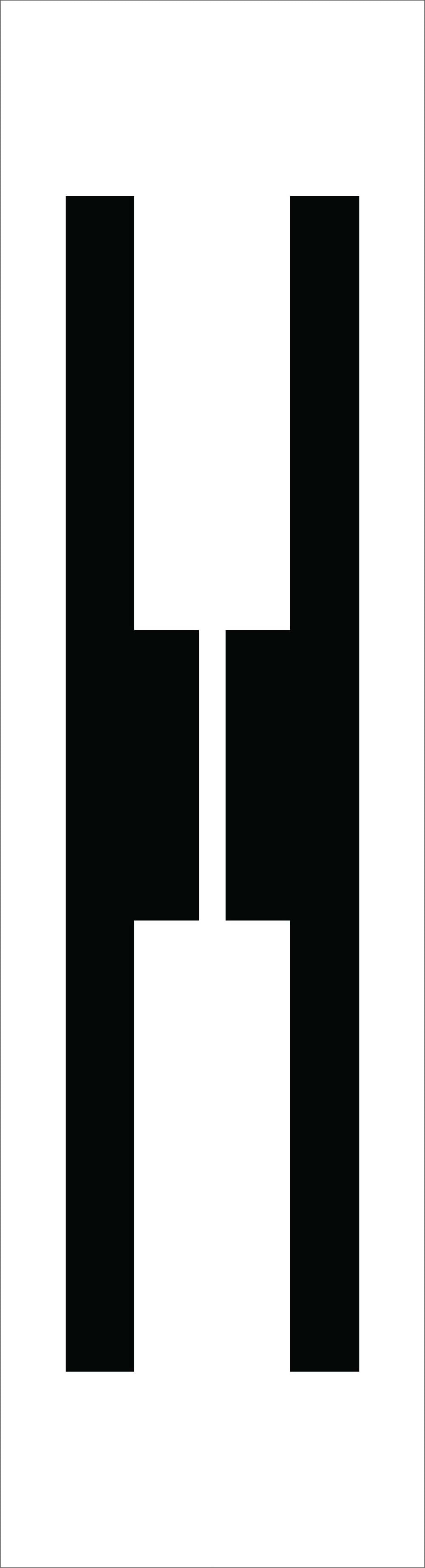 Individual Character Stencil 36" Number Set-eSafety Supplies, Inc